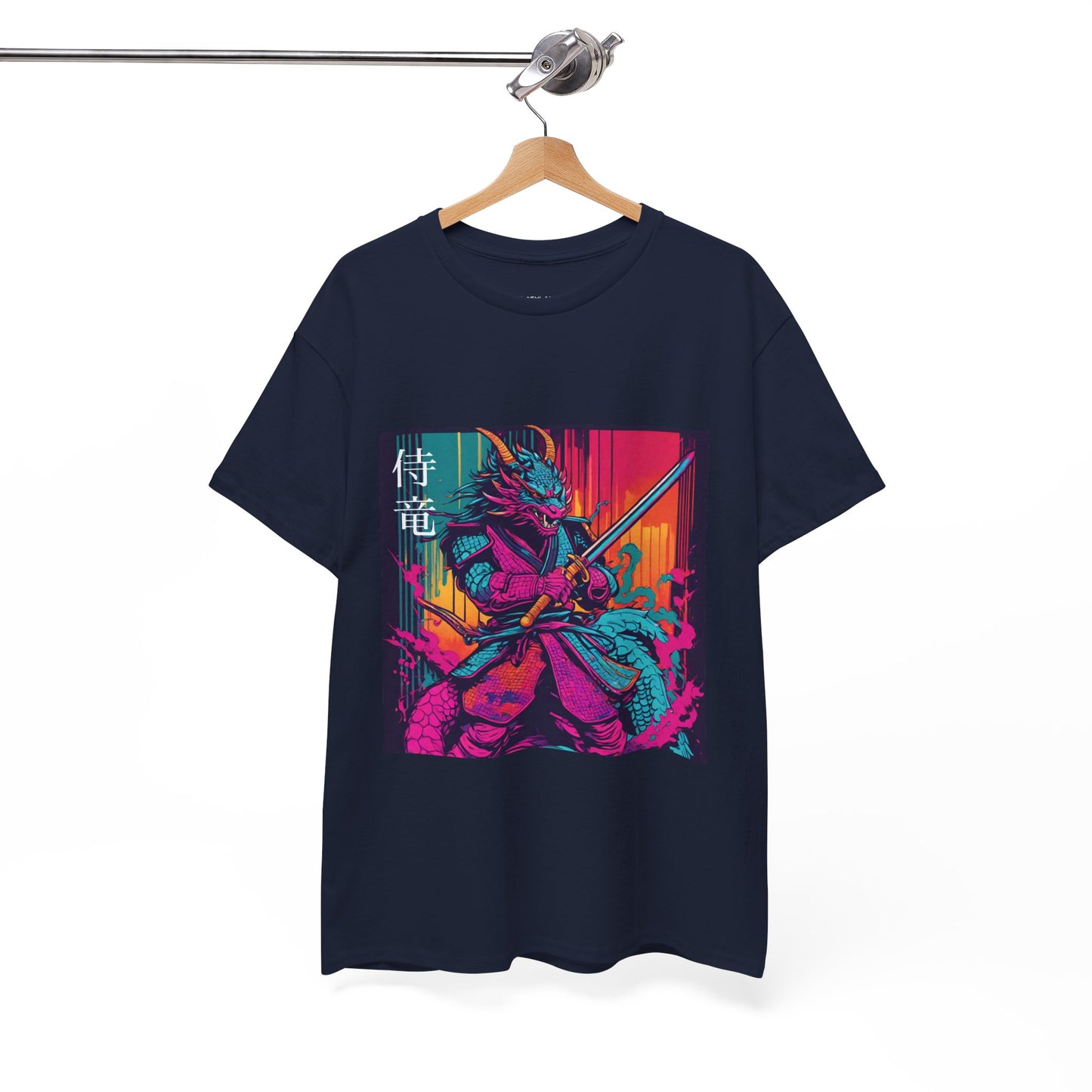 Dragon Samurai Pop Art - Flashlander Gym Shirt