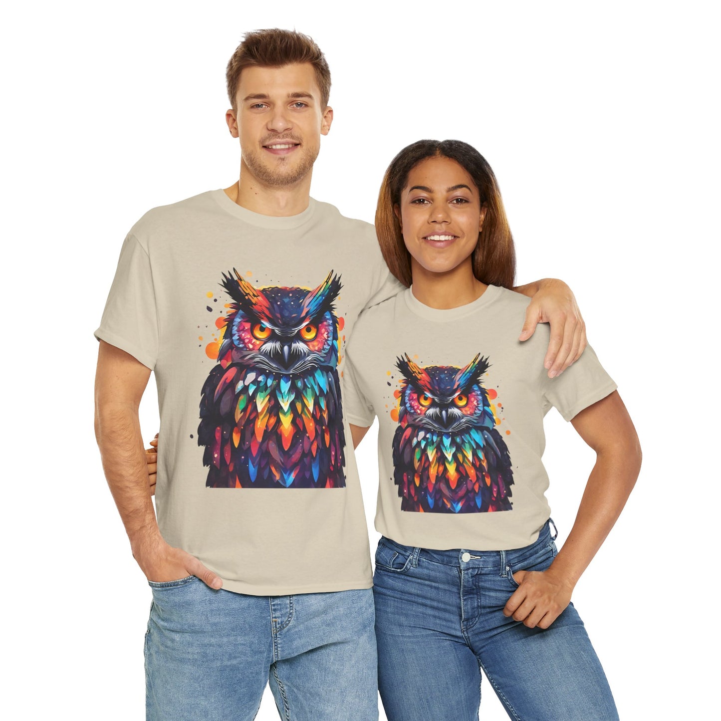 Owl Feathered Symphony Flashlander Gym Shirt