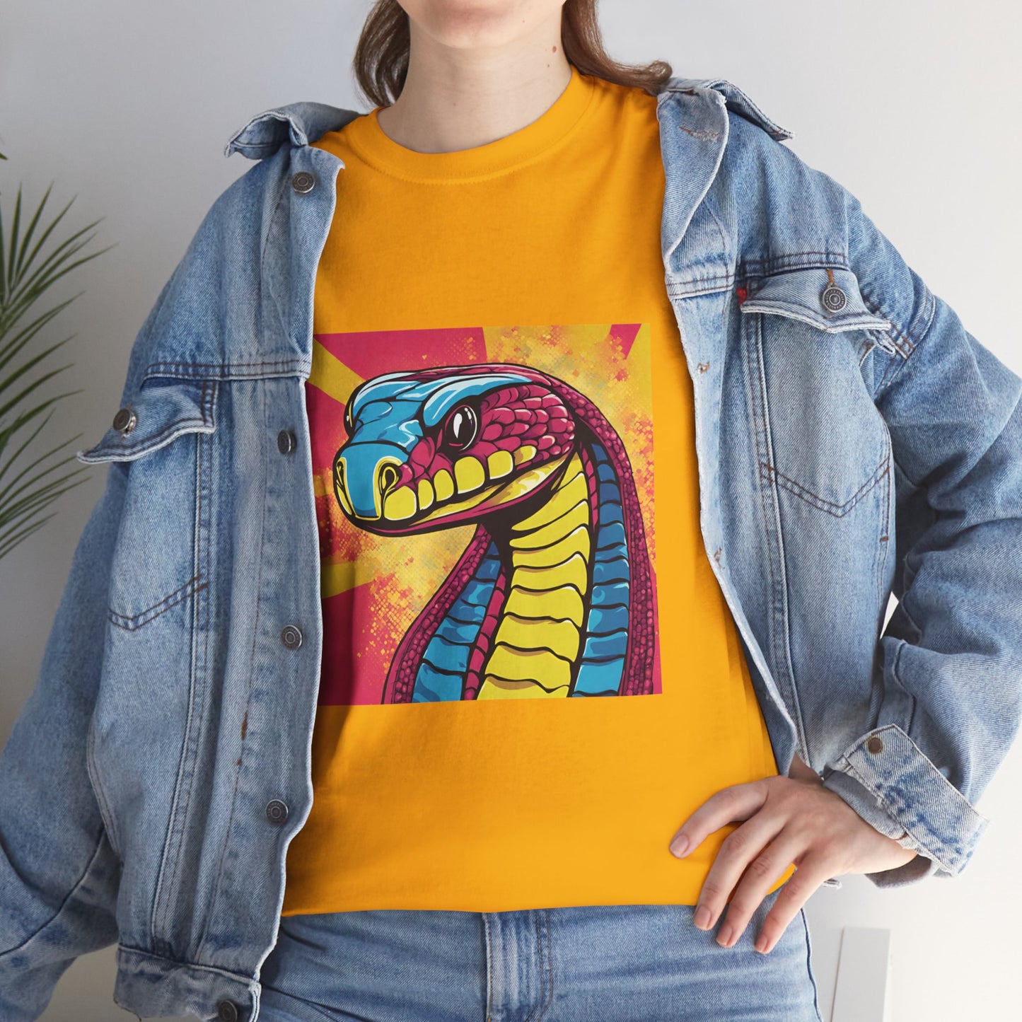 Cobra Snake Pop Art - Flashlander Gym Shirt