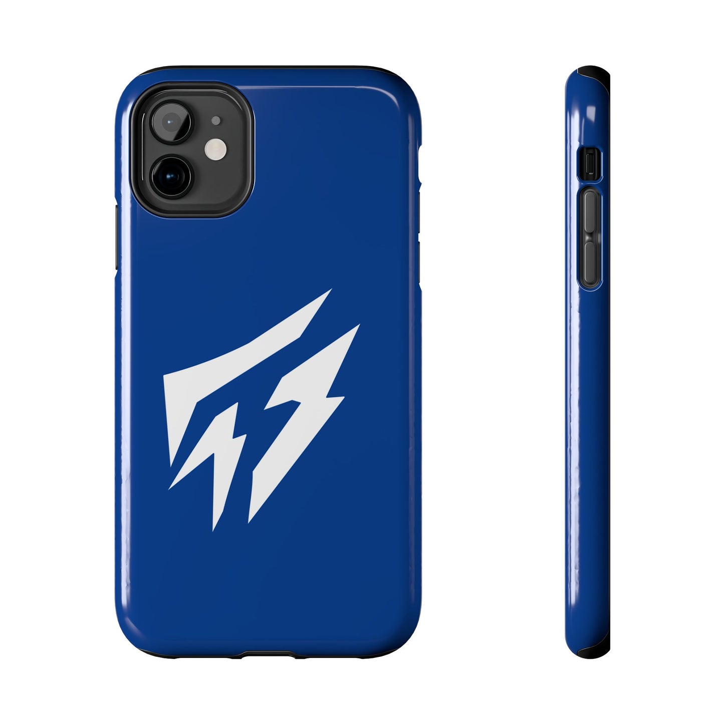 Flashlander Thunders Tough Phone Cases for all Iphone and Samsung Galaxy Dark Blue