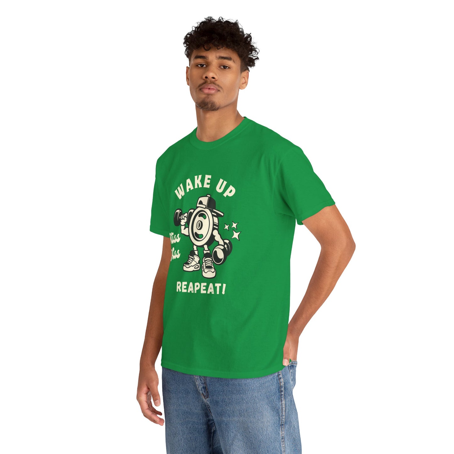 Wake Up Kiss Ass Reapeat - Flashlander Gym Shirt