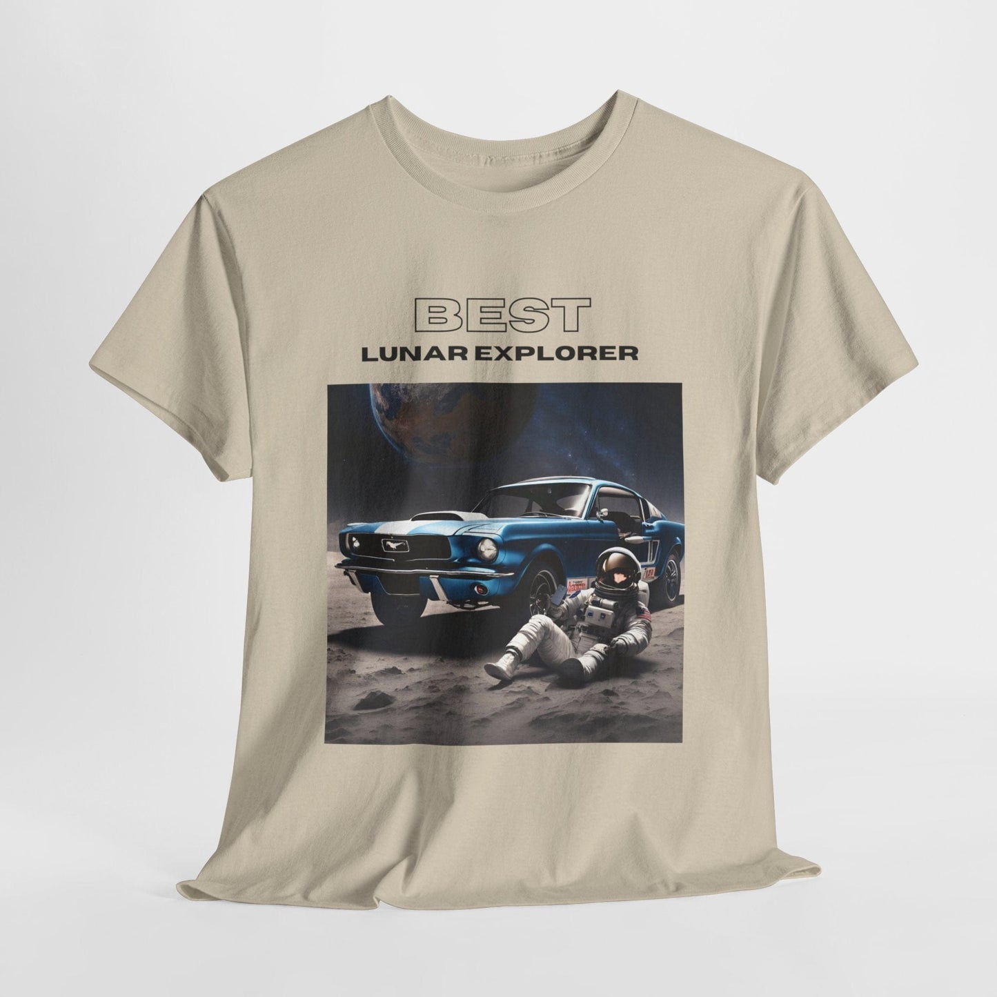 Astronaut Adventure Best Lunar Explorer Graphic Tee Flashlander