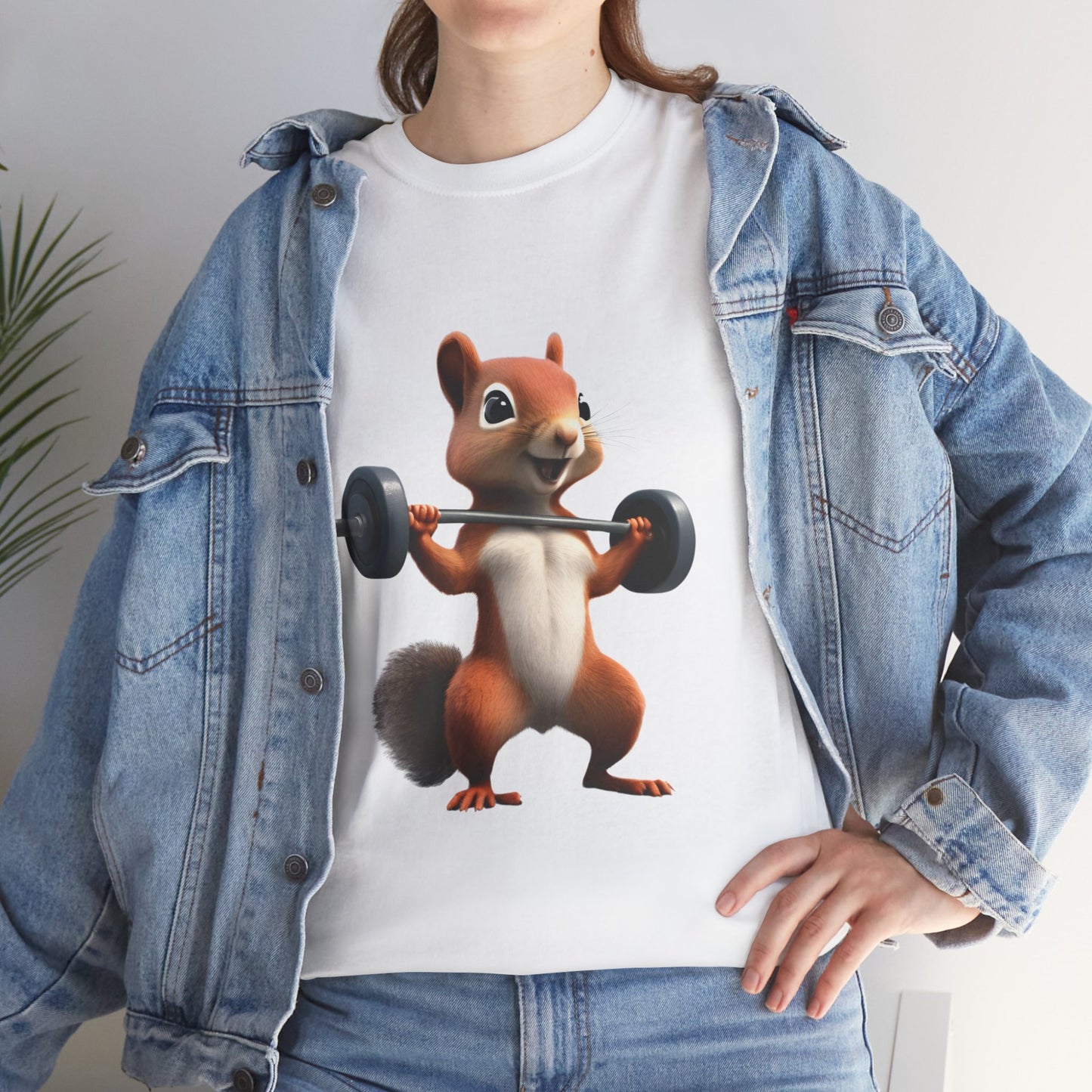 Squirrel Weightlifting Vintage Gym Shirt - Flashlander Graphic Tee