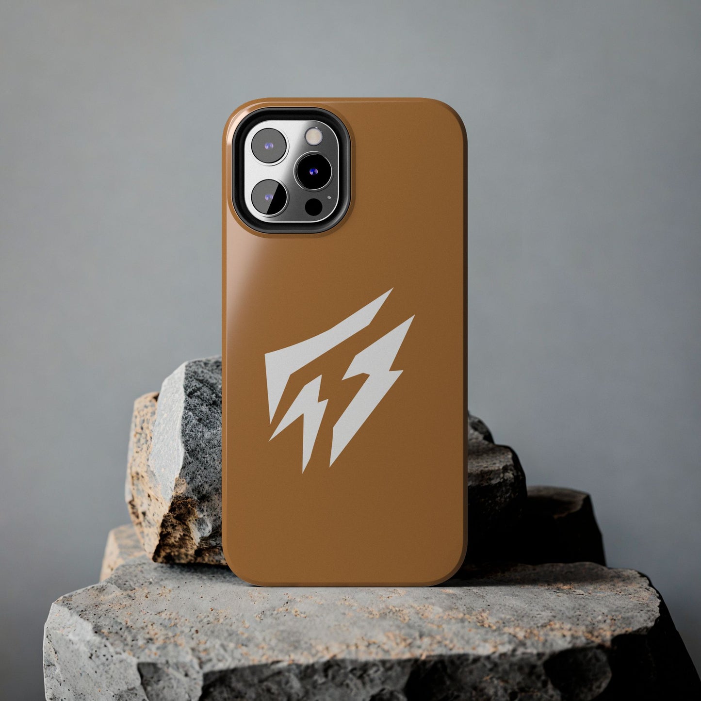 Flashlander Thunders Tough Phone Cases for all Iphone and Samsung Galaxy Light Brown