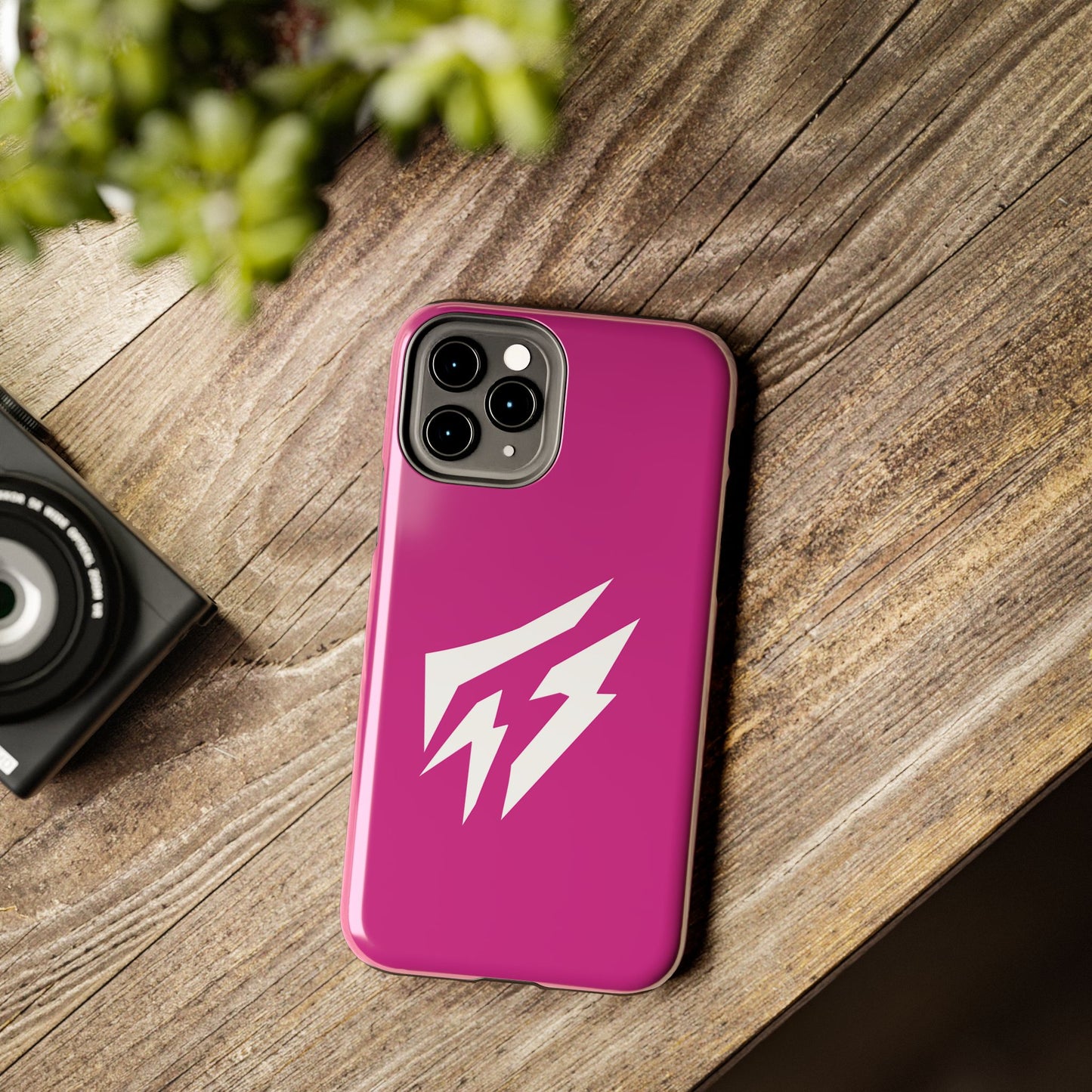 Flashlander Thunders Tough Phone Cases for all Iphone and Samsung Galaxy Dark Pink