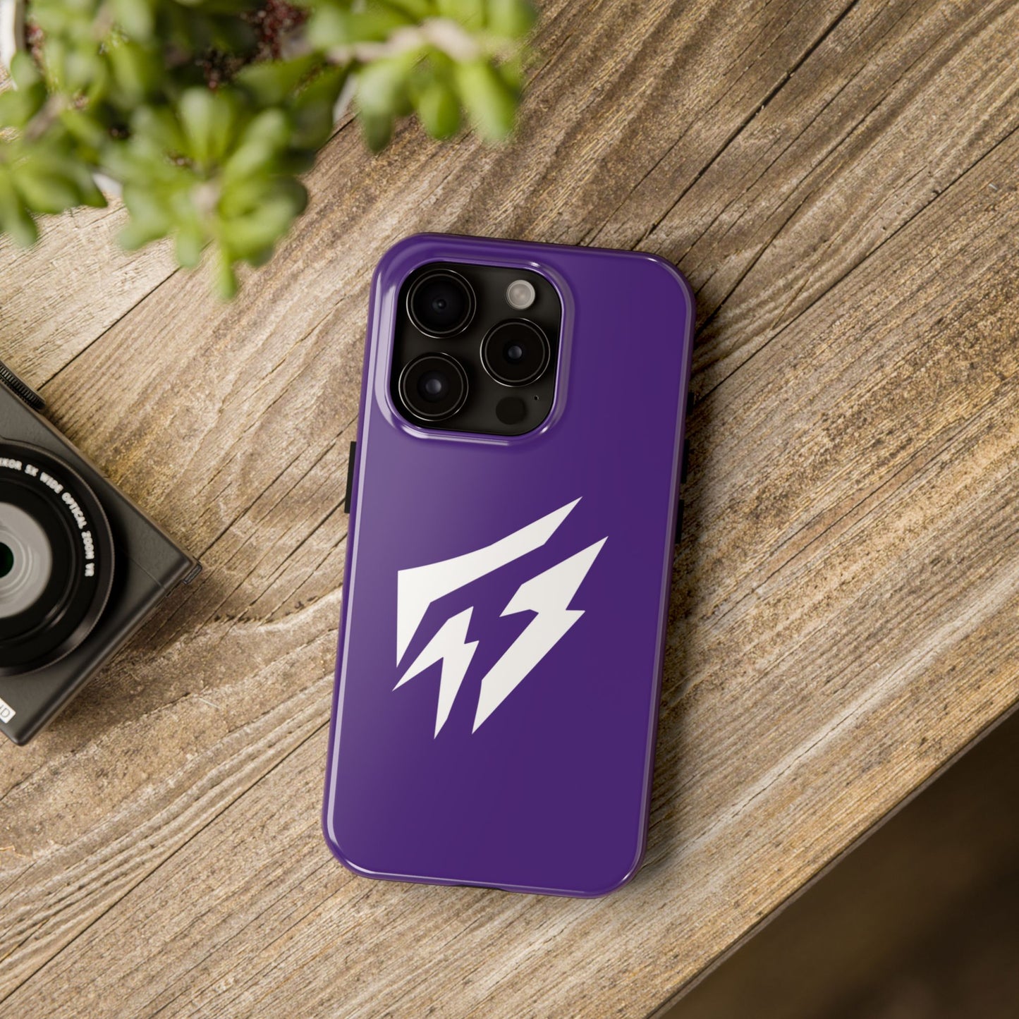 Flashlander Thunders Tough Phone Cases for all Iphone and Samsung Galaxy Purple