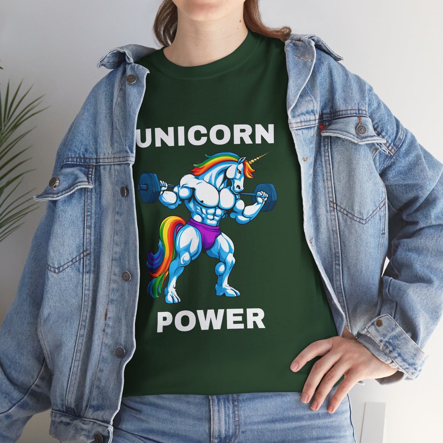 Muscle Unicorn Power  - Flashlander Gym Shirt