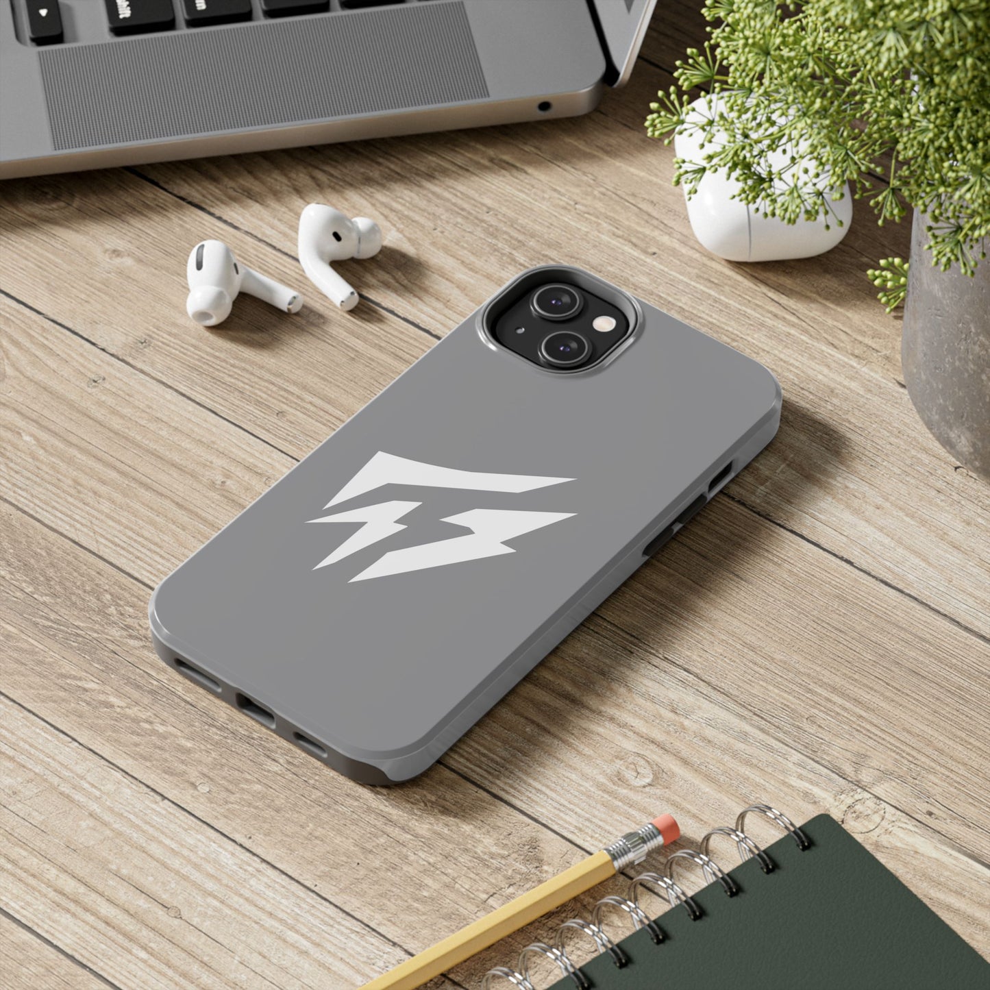 Flashlander Thunders Tough Phone Cases for all Iphone and Samsung Galaxy Grey