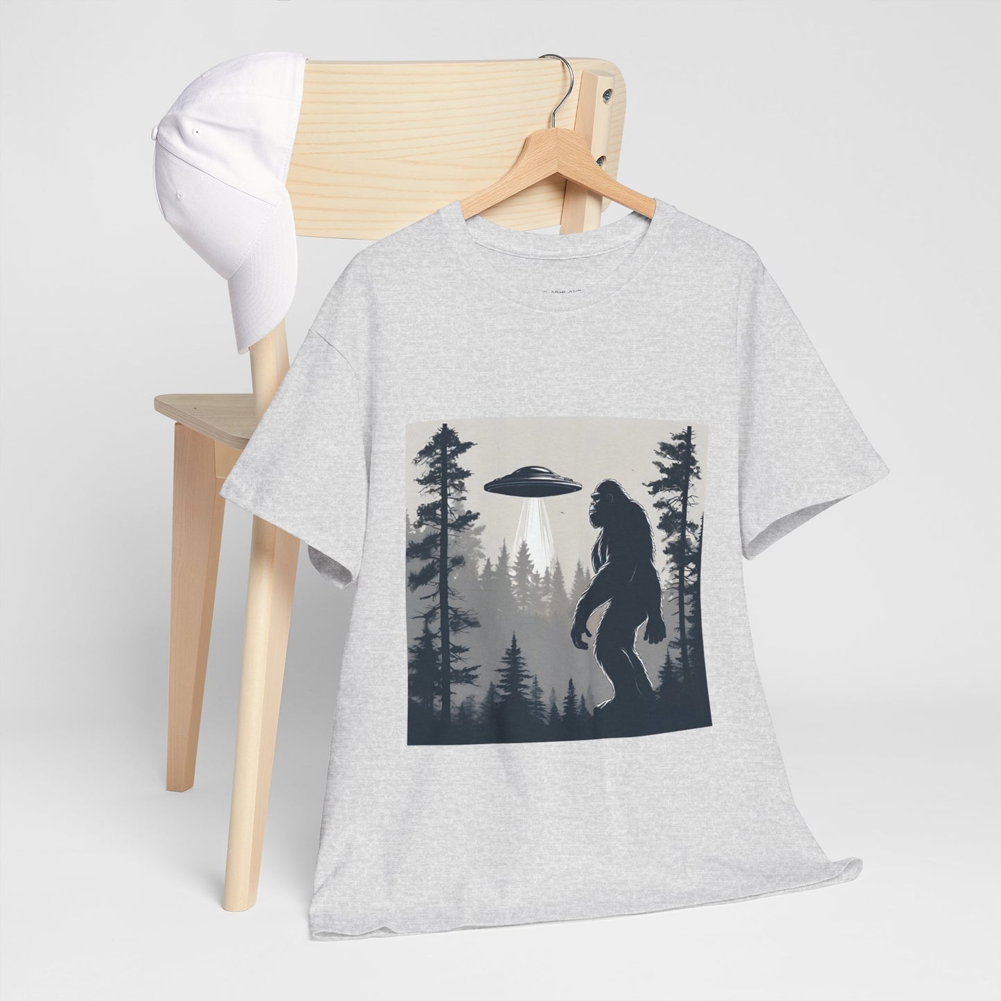 Sasquatch rencontre Bigfoot et OVNI - T-shirt de sport Flashlander