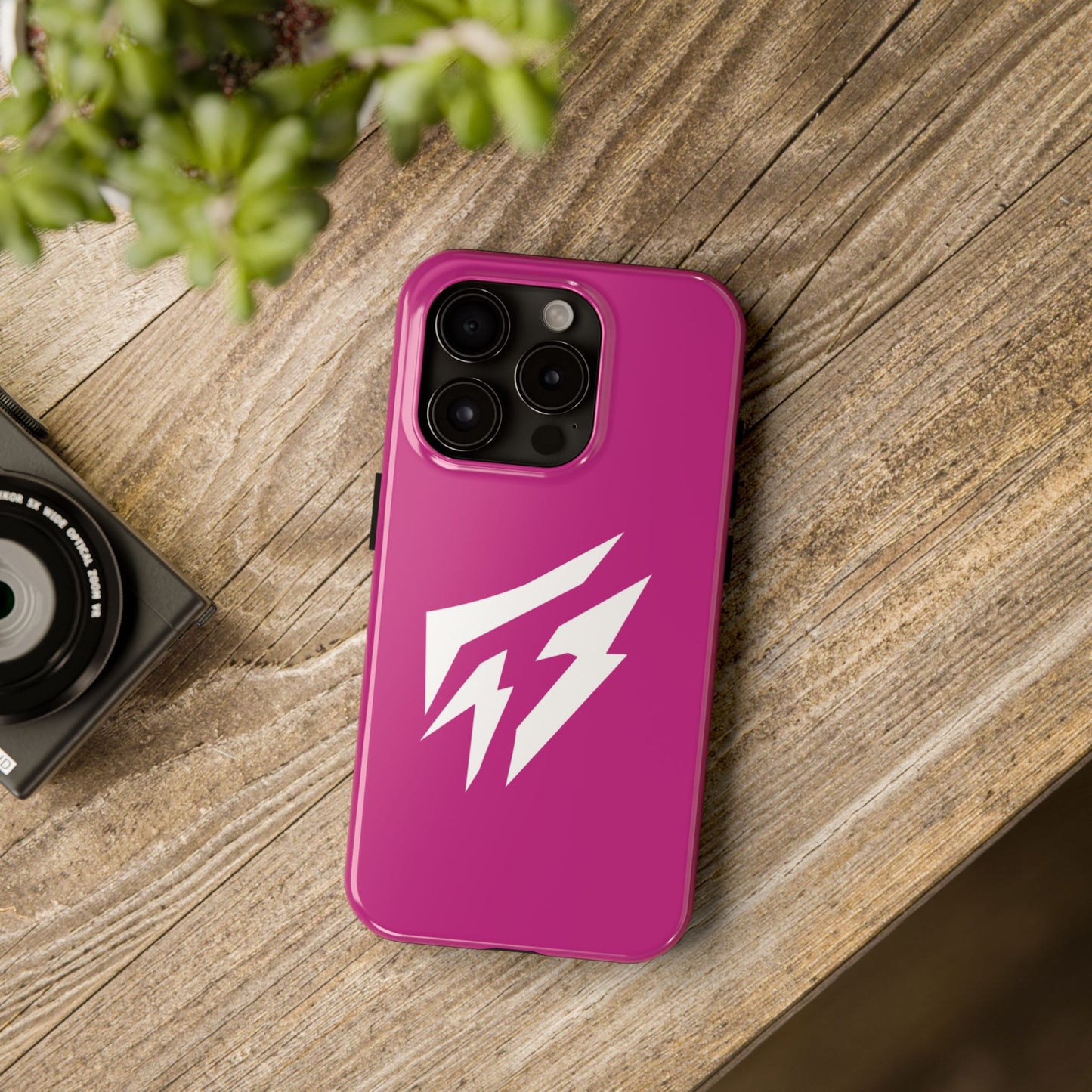 Flashlander Thunders Tough Phone Cases for all Iphone and Samsung Galaxy Dark Pink