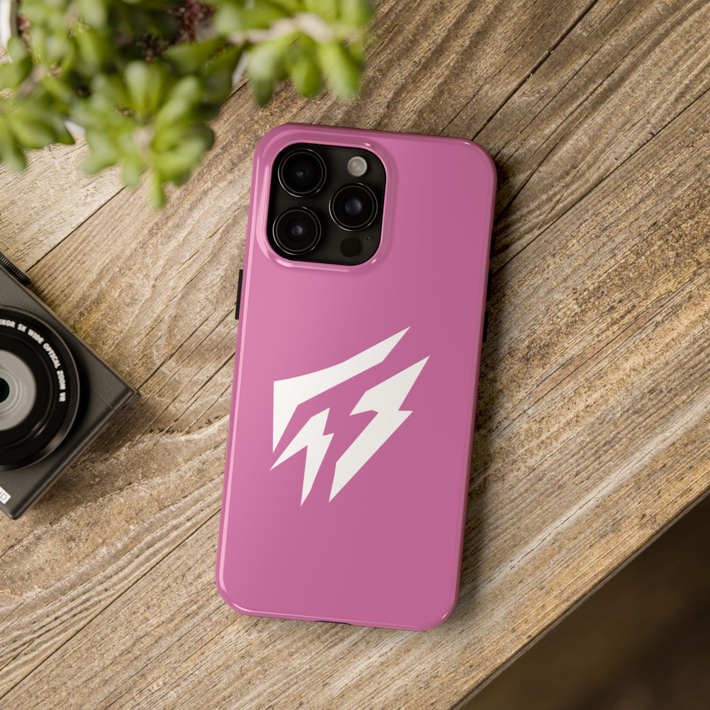 Flashlander Thunders Tough Phone Cases for all Iphone and Samsung Galaxy Light Pink