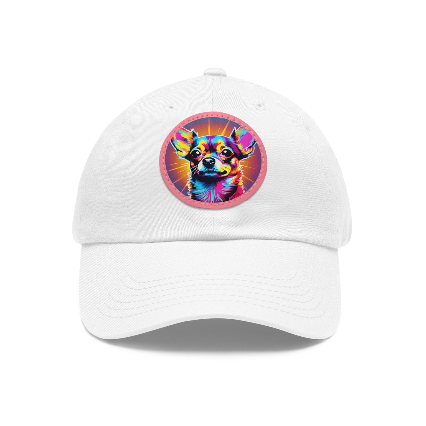 Chihuahua Dog Hat Sportswear Cap Chihuahua Cap Chihuahua Art Pop Hat Dad Hat with Patch (Round) Baseball Cap Custom Hat Flashlander