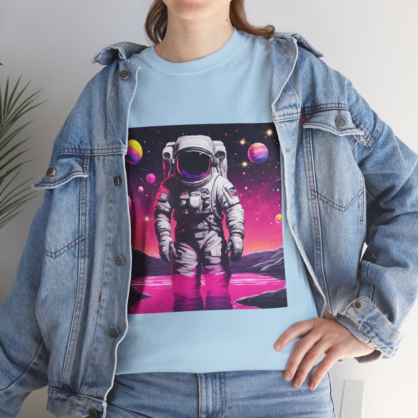 Astronaut Exploring New Worlds Flashlander Gym Shirt