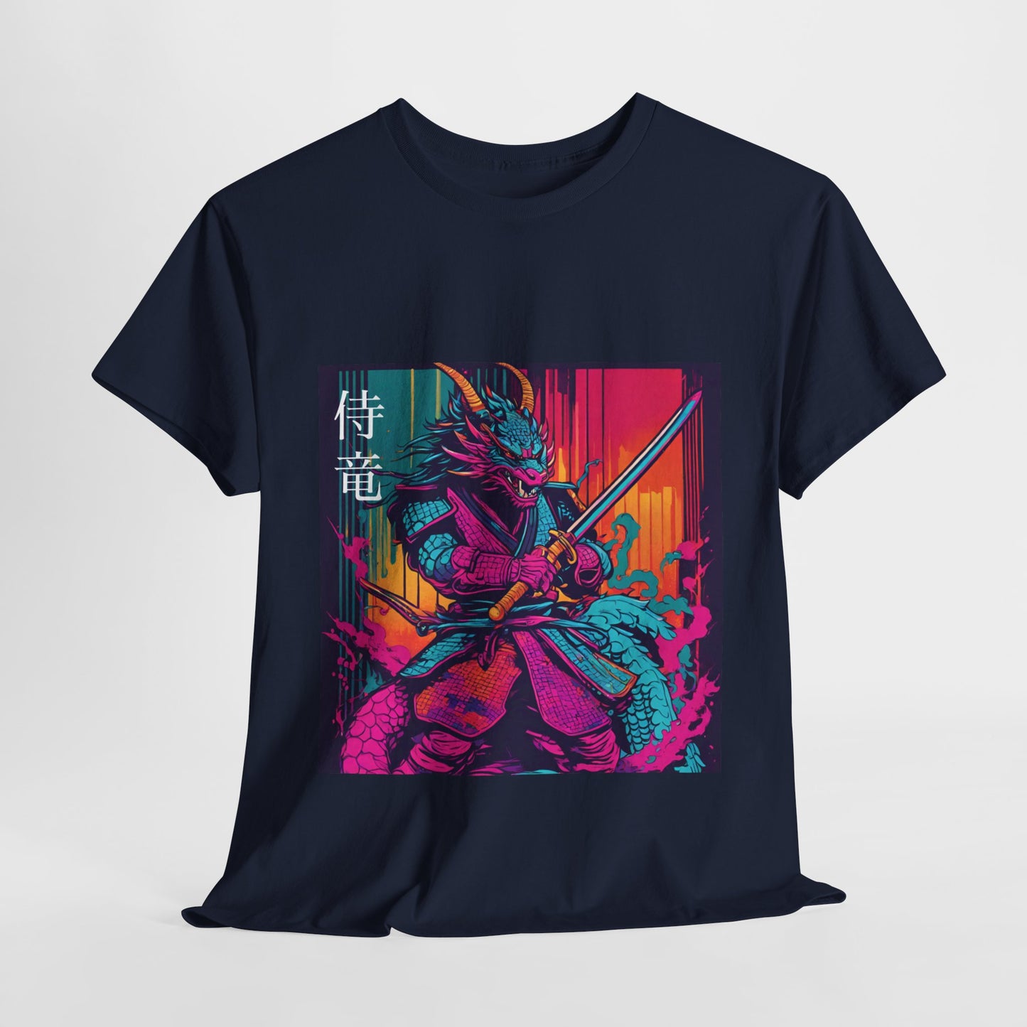 Dragon Samurai Pop Art - Flashlander Gym Shirt