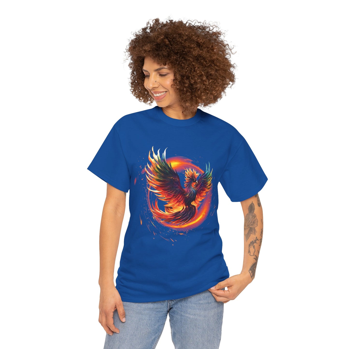 Phoenix Rising from Ashes Flashlander Gym Shirt