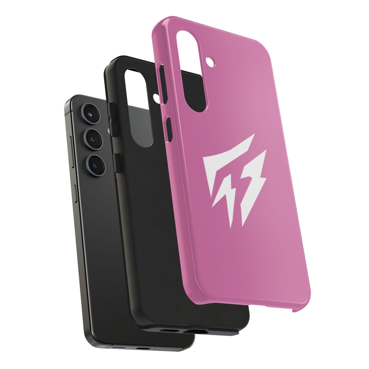 Flashlander Thunders Tough Phone Cases for all Iphone and Samsung Galaxy Light Pink