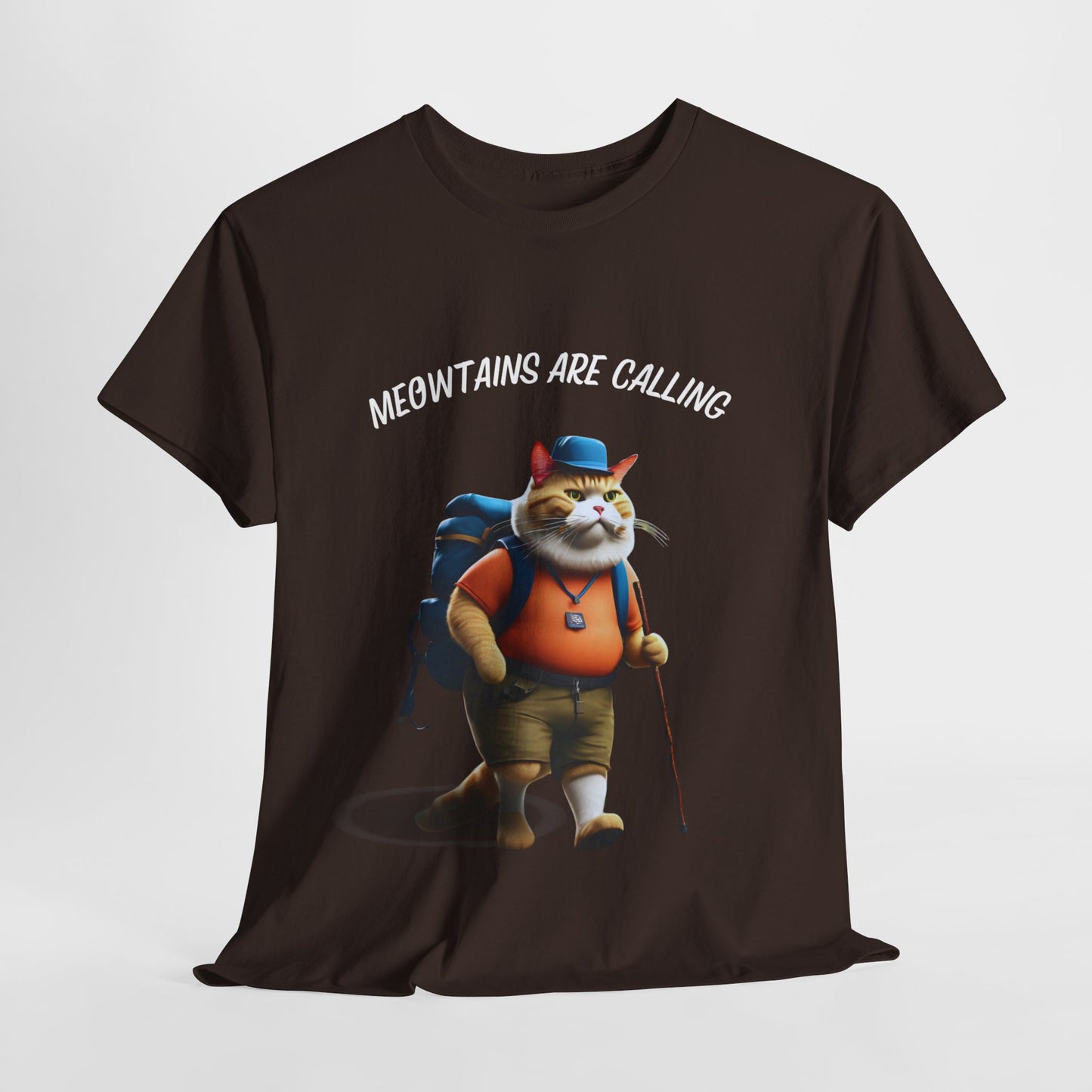 Hiking Cat Mewtains Are Calling - Flashlander Sport Shirt