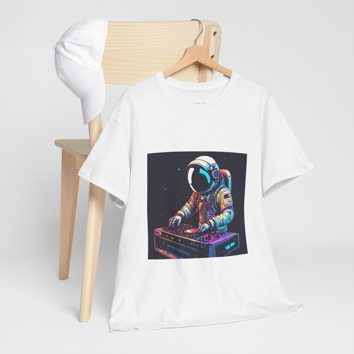 Astronaut Techno DJ Flashlander Gym Shirt