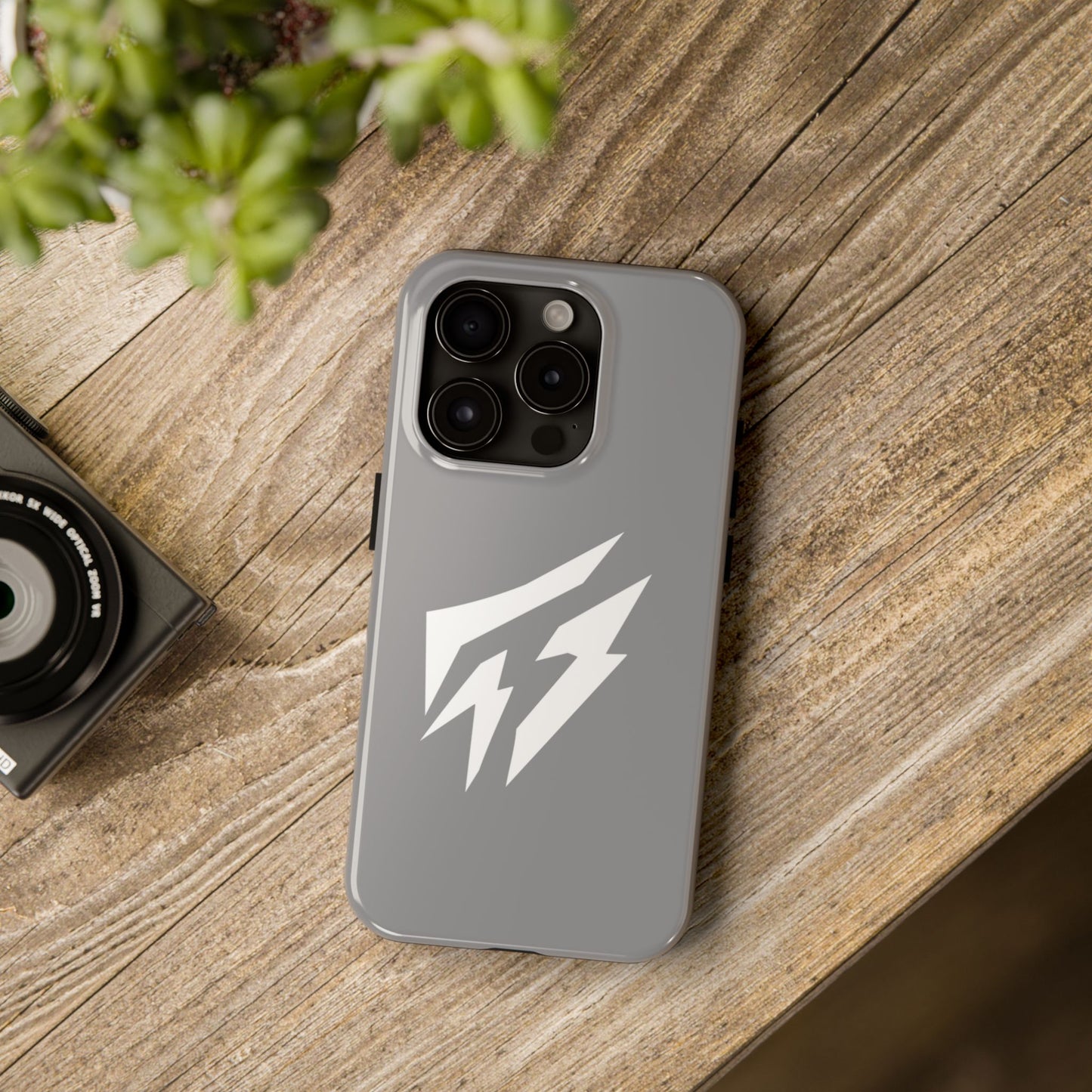 Flashlander Thunders Tough Phone Cases for all Iphone and Samsung Galaxy Grey