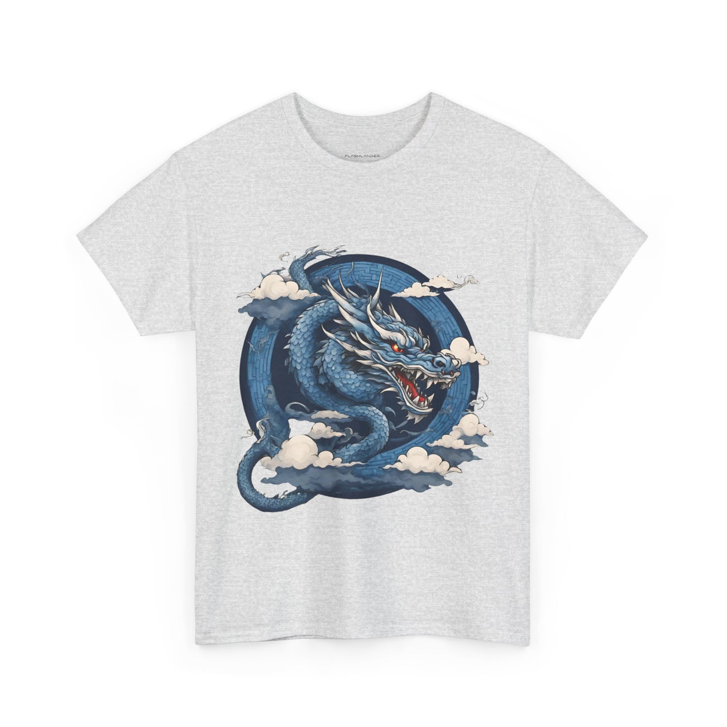 Dragon bleu japonais - T-shirt de sport Flashlander