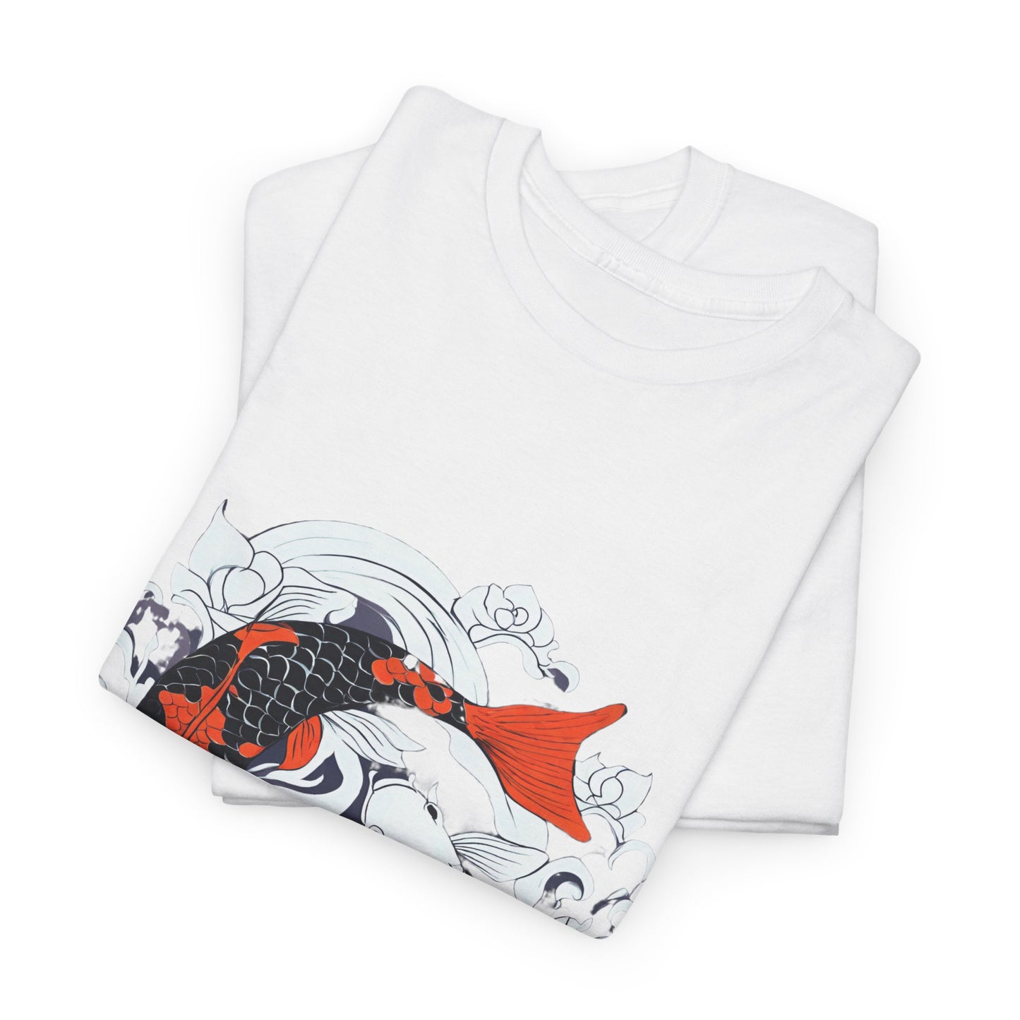 Yin Yang Japanese Koi Fish Flashlander Gym Shirt