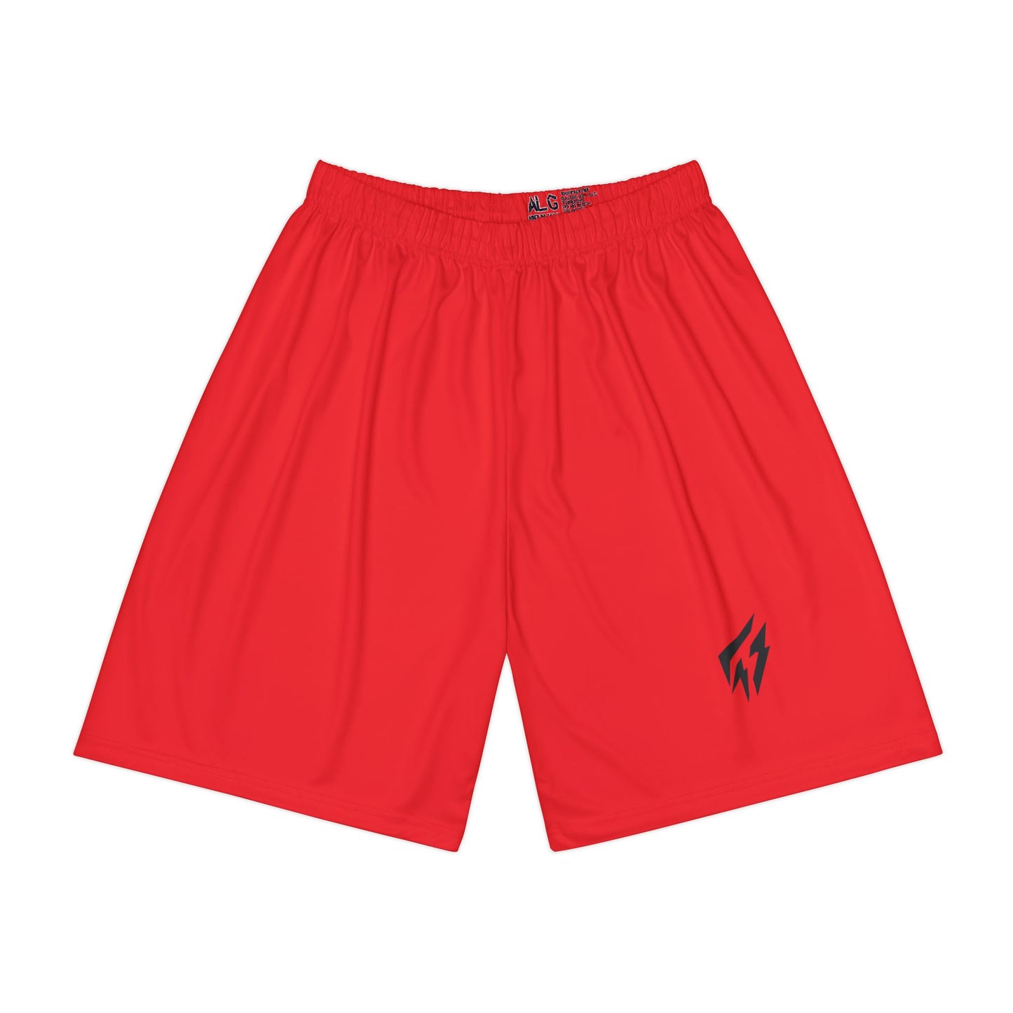 Flashlander ALG Performance Men’s Sports Shorts (AOP) Red B