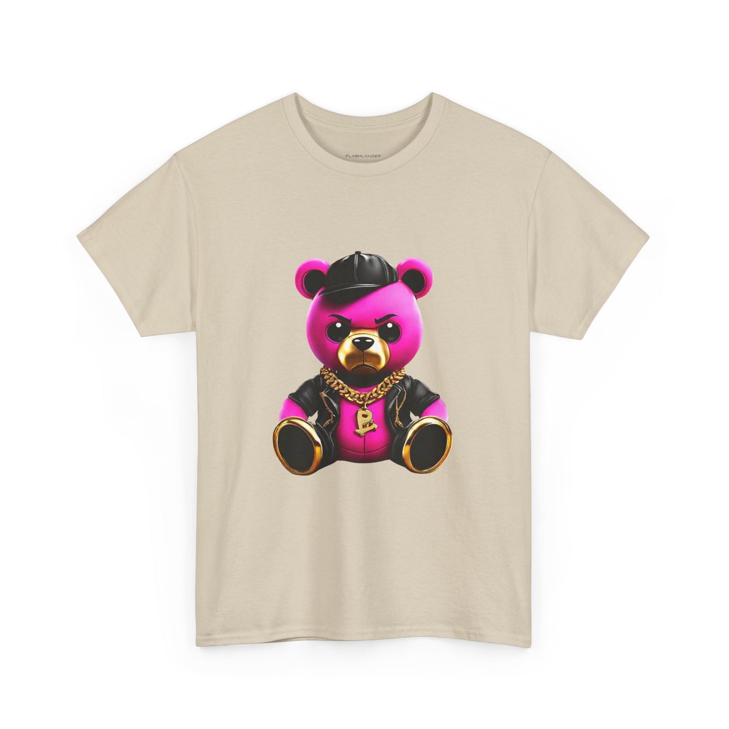 Teddy Bear Hip-Hop Fury Graphic Tee Flashlander