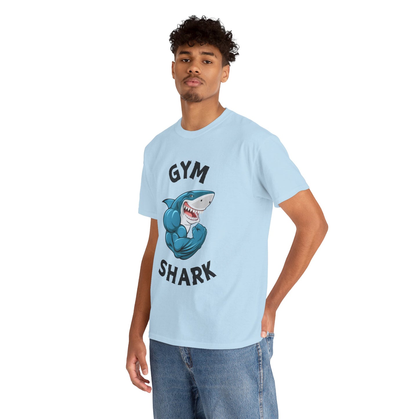 Muscle Gym Shark Bodybuilder Shirt - Flashlander