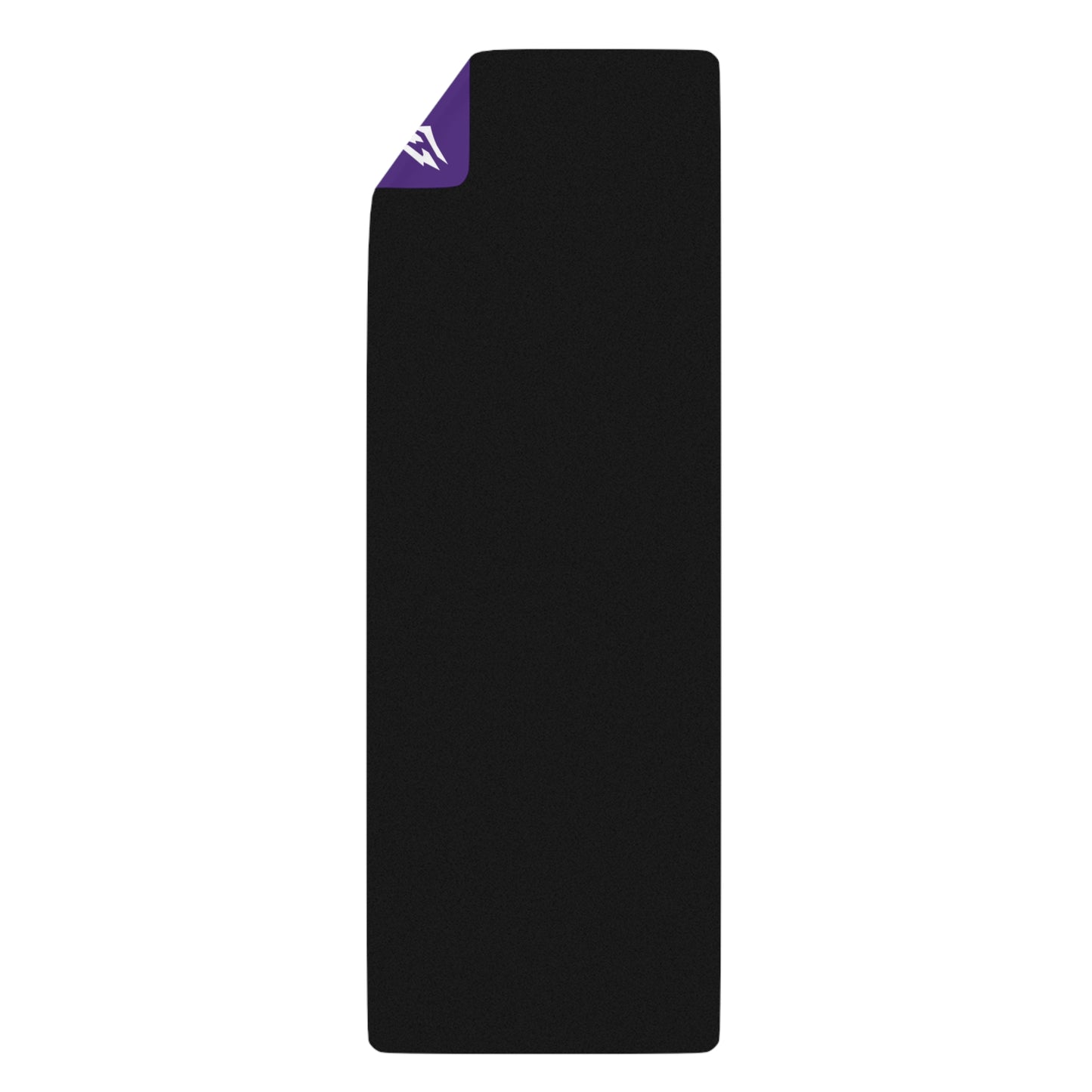 Tapis de yoga en caoutchouc Flashlander Namaste violet