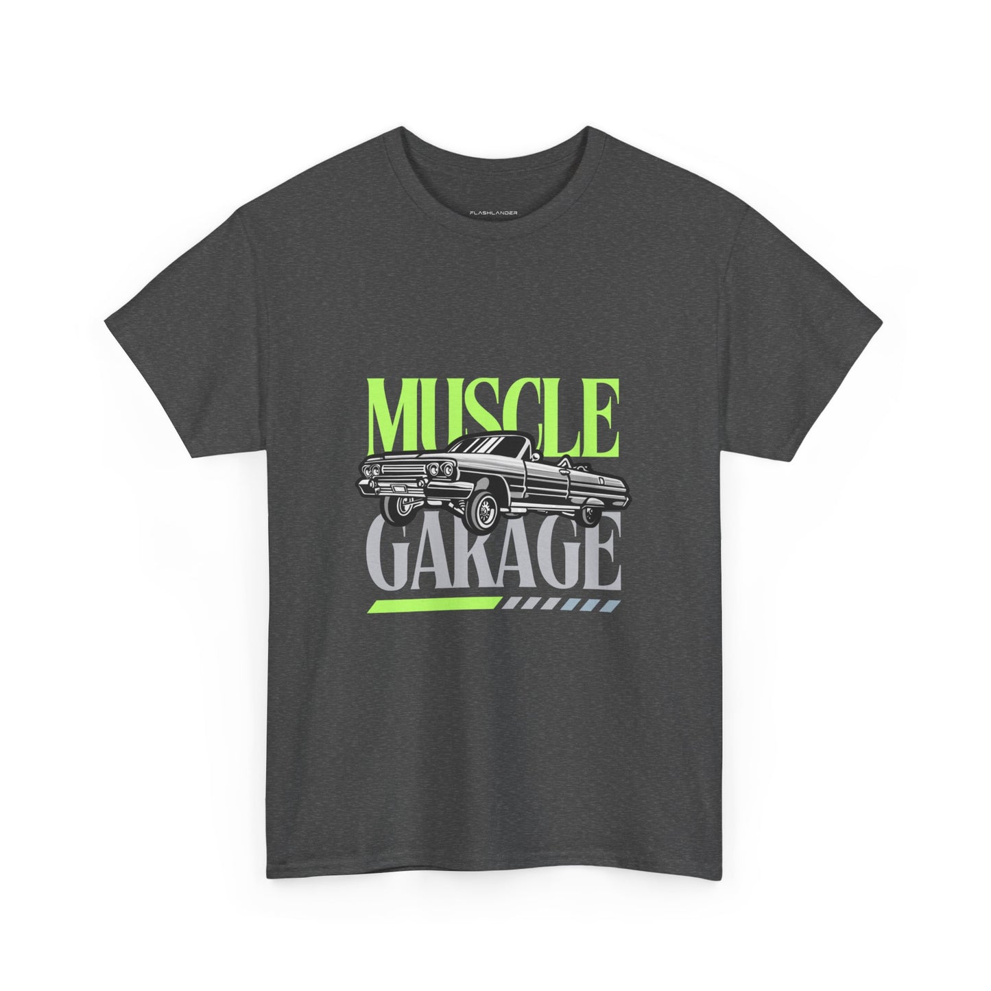 Garage de voitures vintage Muscle - T-shirt de sport Flashlander