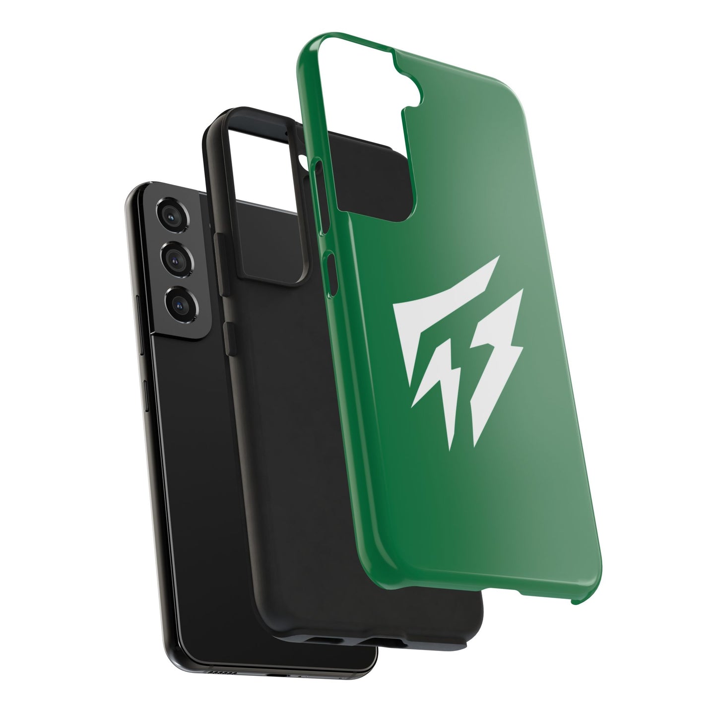 Flashlander Thunders Tough Phone Cases for all Iphone and Samsung Galaxy Dark Green