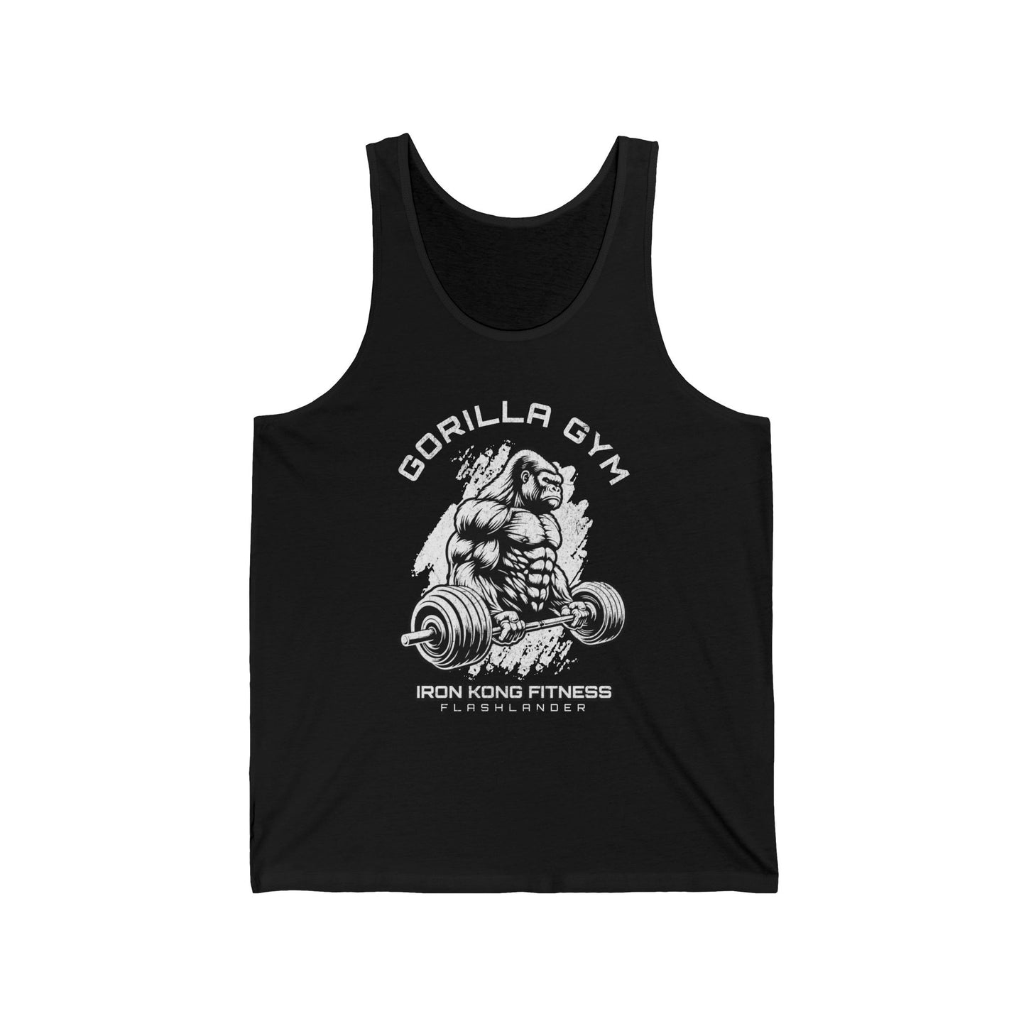 Gorilla Gym Flashlander Bodybuilding Cotton Unisex Jersey Tank Chacoral