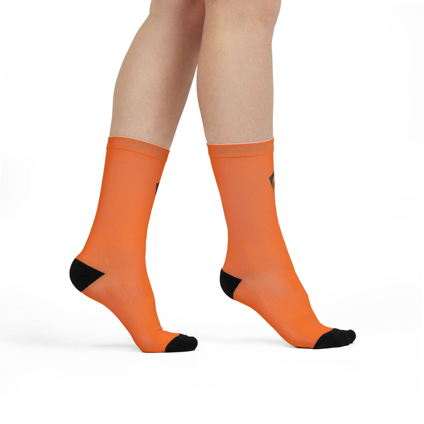 Flashlander Thunder Crew Sports Socks Crusta Orange