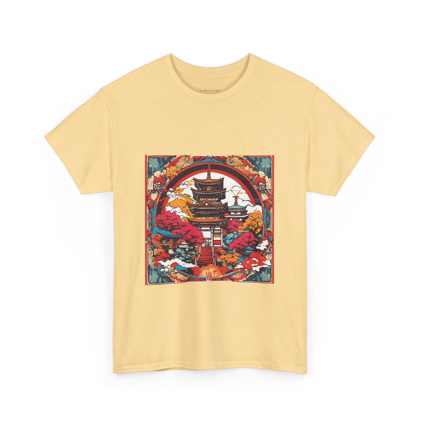 Kyoto Japanese Temple - Flashlander Gym Shirt