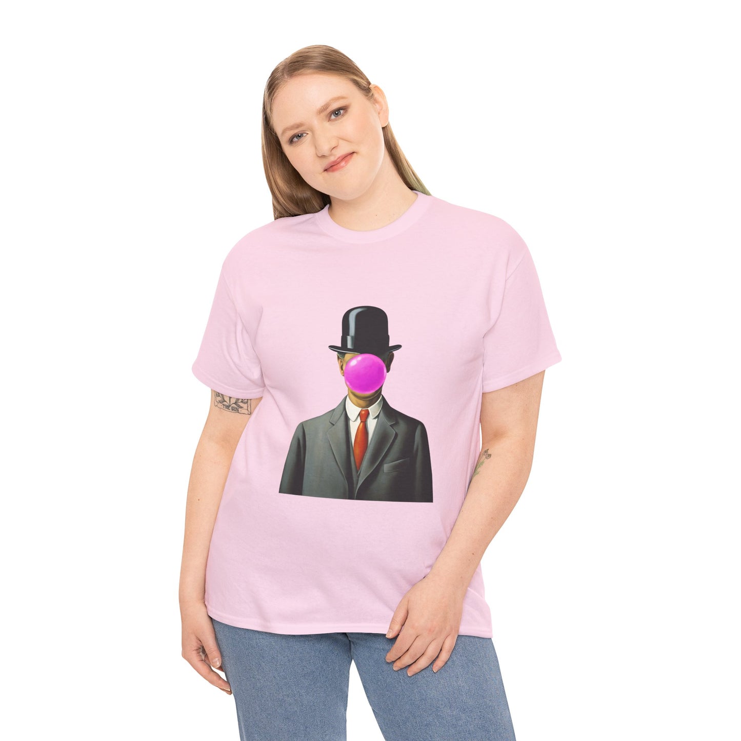 The Son Of Man with Pink Bubblegum - Flashlander Gym Shirt