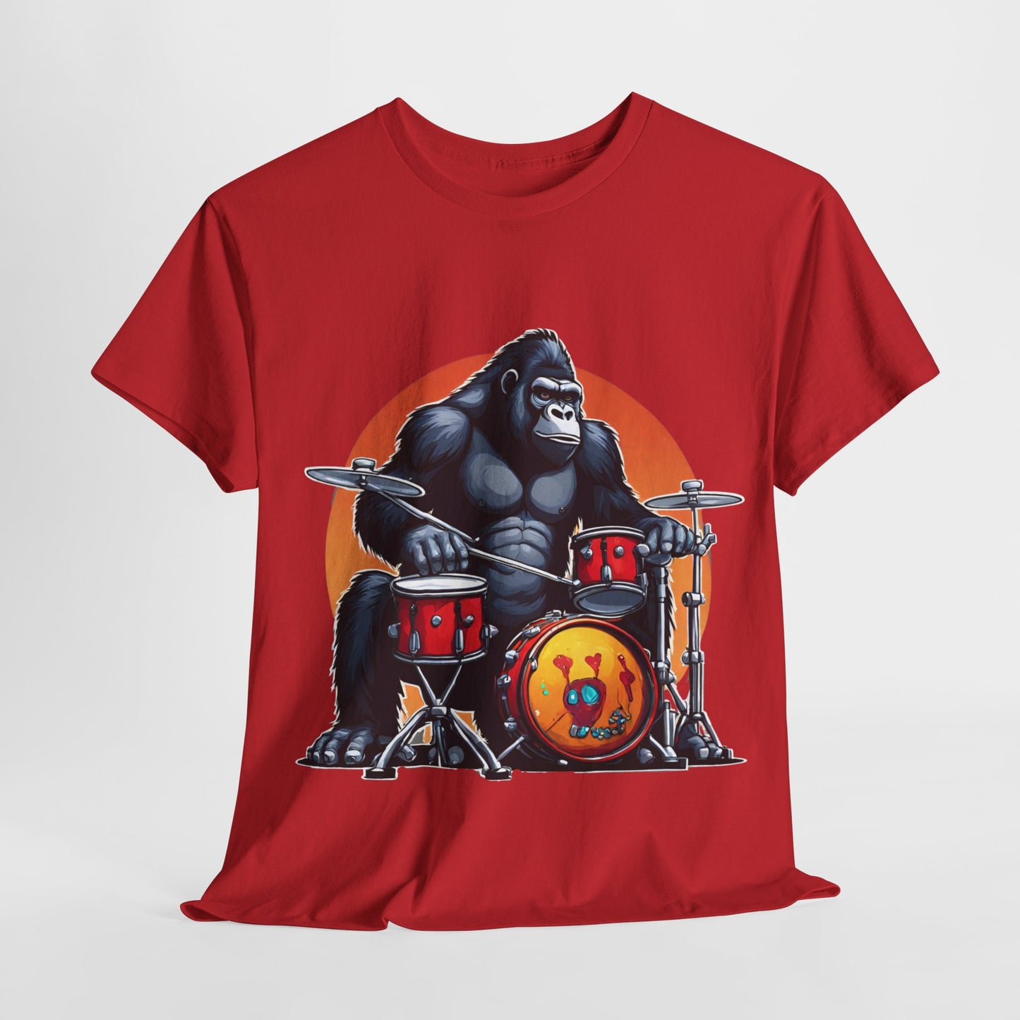 Muscle Gorilla Drummer Flashlander Gym Shirt