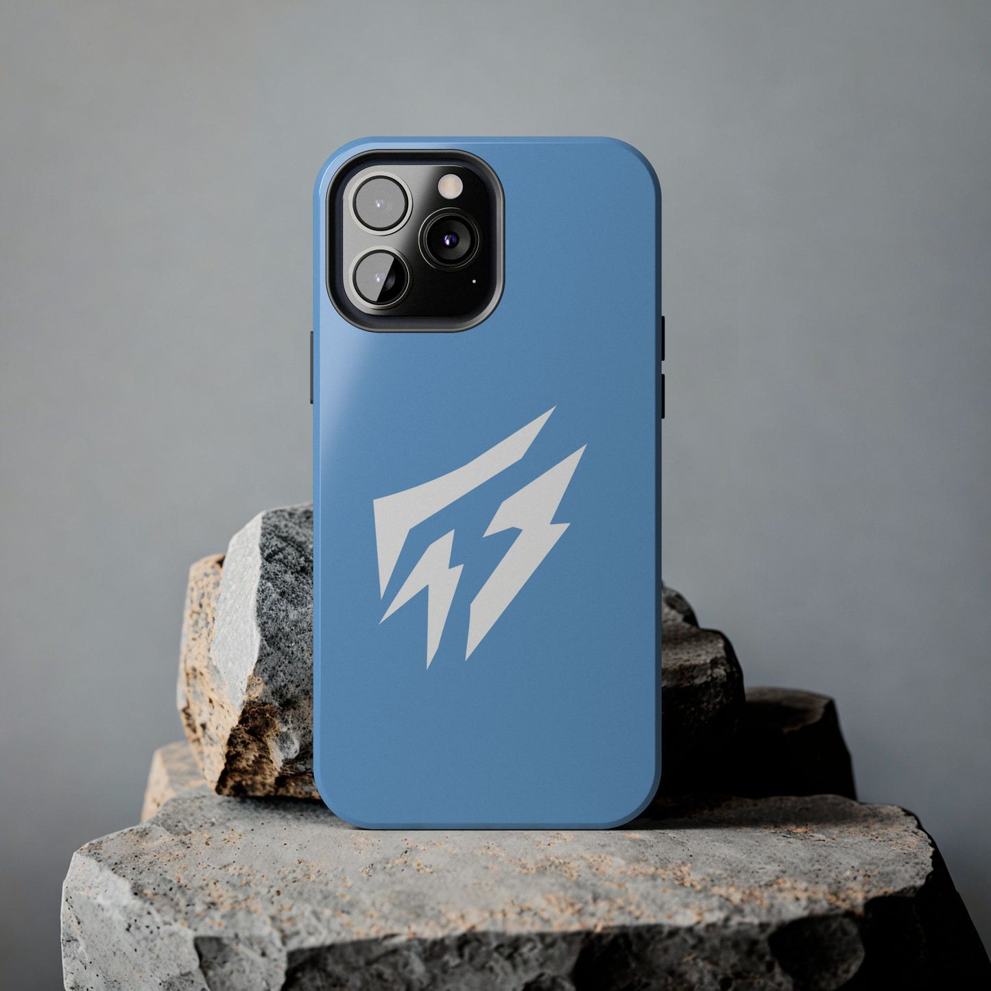 Flashlander Thunders Tough Phone Cases for all Iphone and Samsung Galaxy Light Blue