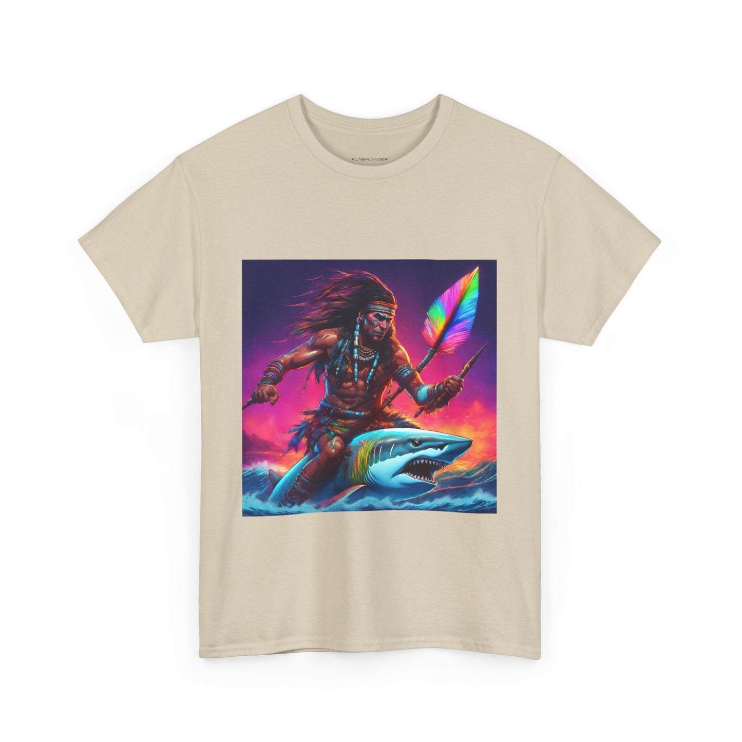 T-shirt de sport Flashlander Oceanic Warrior