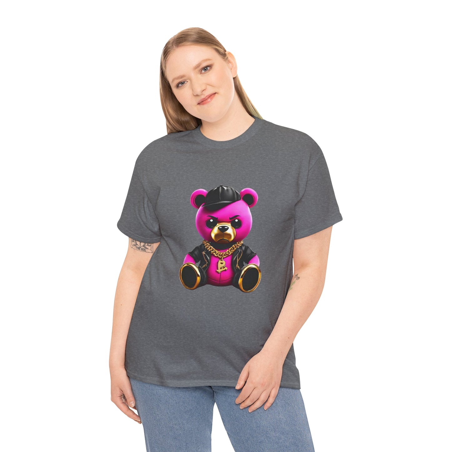 Teddy Bear Hip-Hop Fury Graphic Tee Flashlander