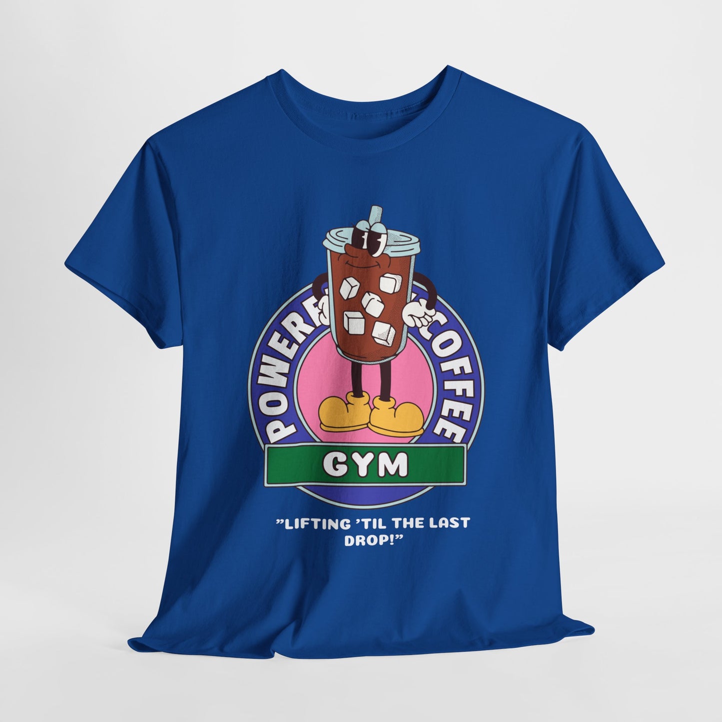 Power By Coffee Lifting 'Til The Last Drop   - Flashlander Gym Shirt