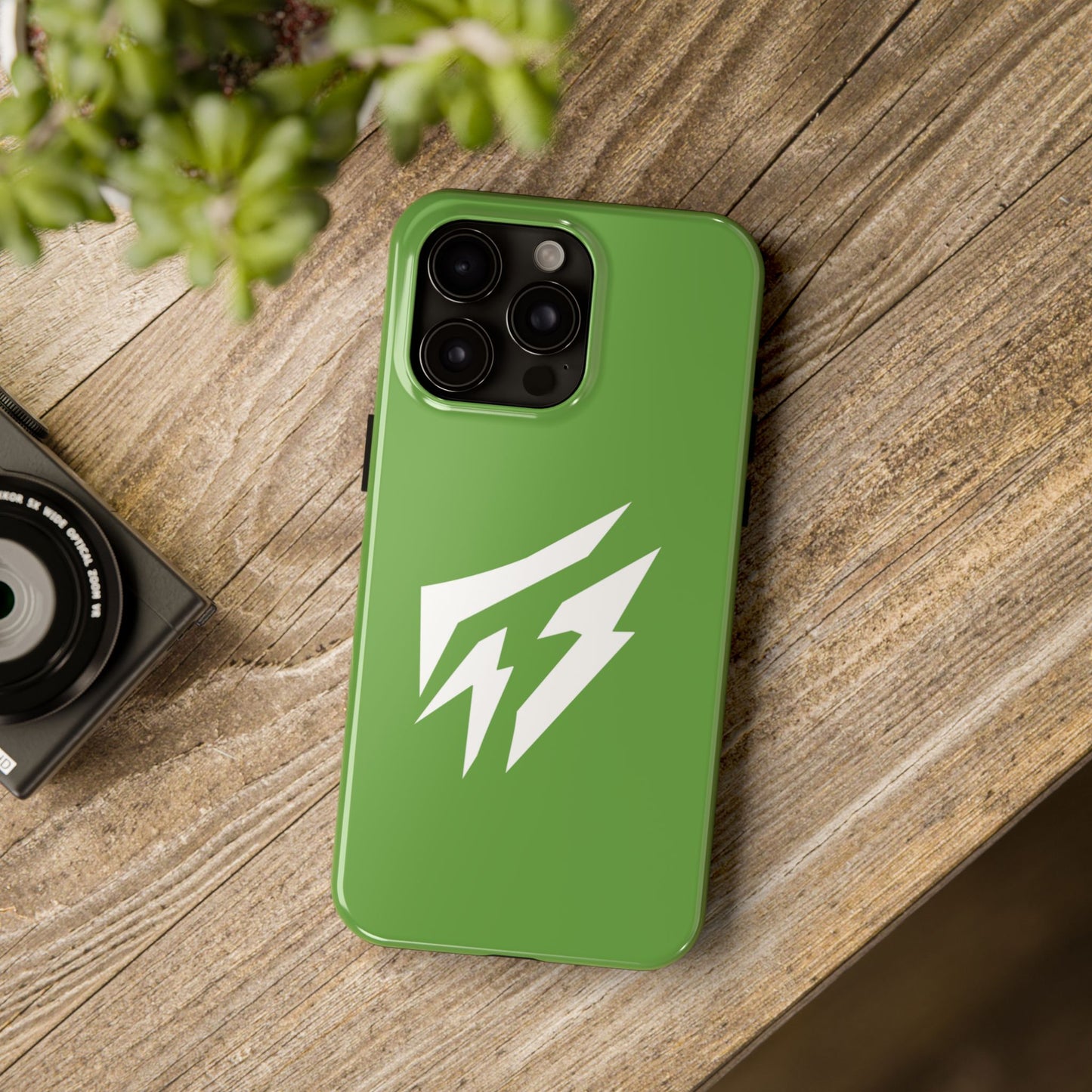 Flashlander Thunders Tough Phone Cases for all Iphone and Samsung Galaxy Green