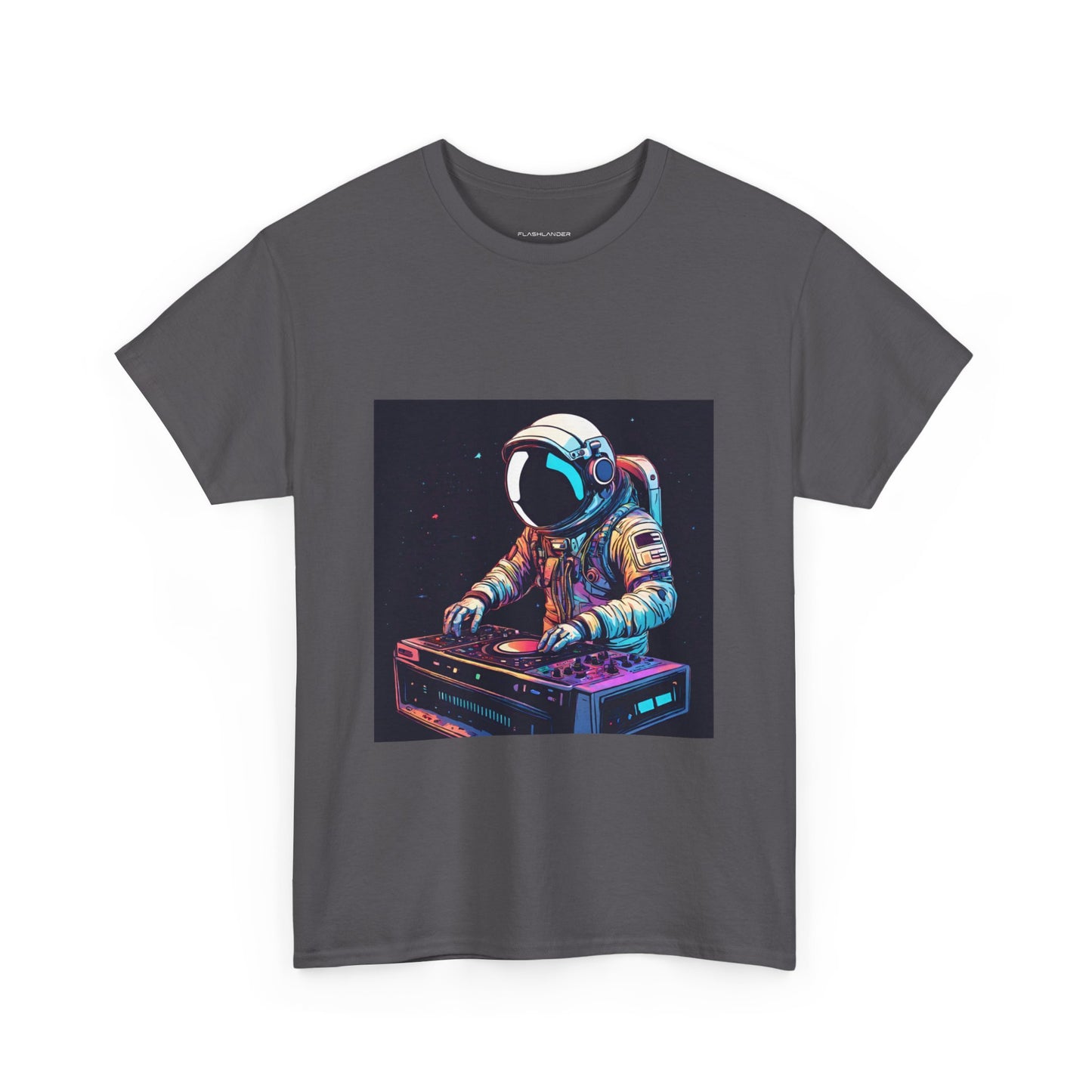 Astronaut Techno DJ Flashlander Gym Shirt