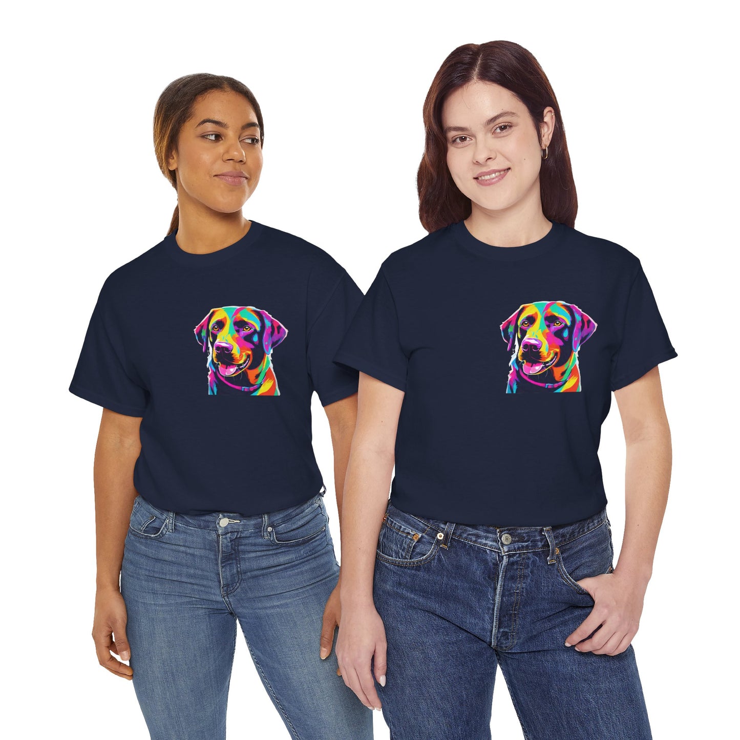 Pop Art Lab Dog in the Heart Flashlander Gym Shirt