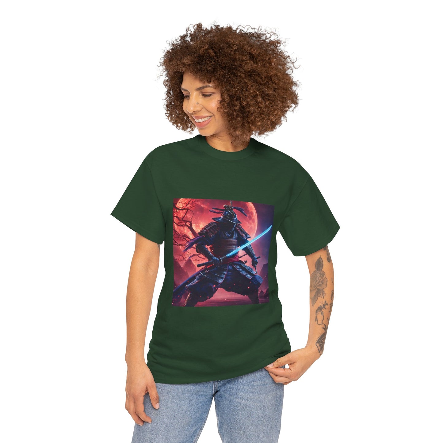 Galactic Ronin Alien Samurai Flashlander Gym Shirt