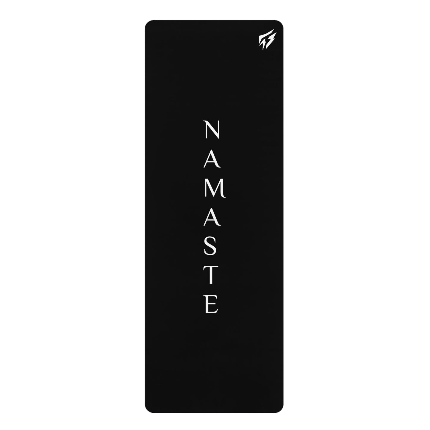 Copy of Flashlander Namaste Rubber Yoga Mat Black