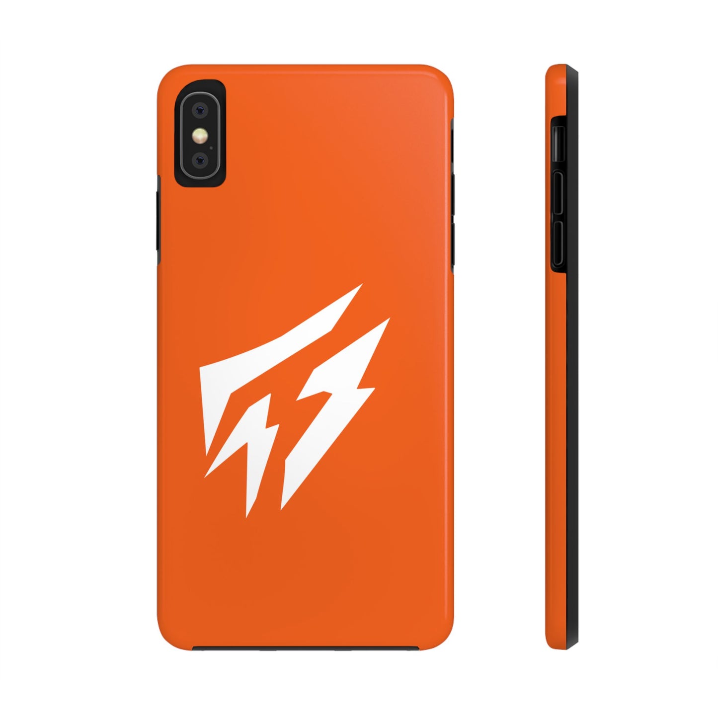 Flashlander Thunders Tough Phone Cases for all Iphone and Samsung Galaxy Orange