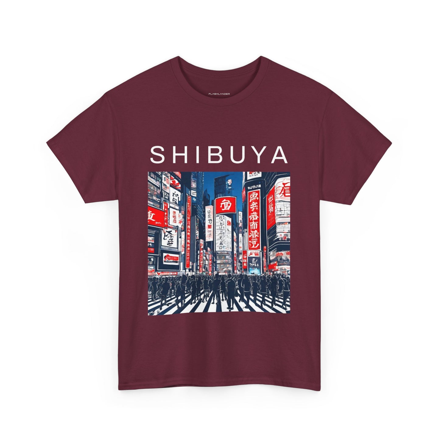 Shibuya Tokyo Street - Flashlander Gym Shirt