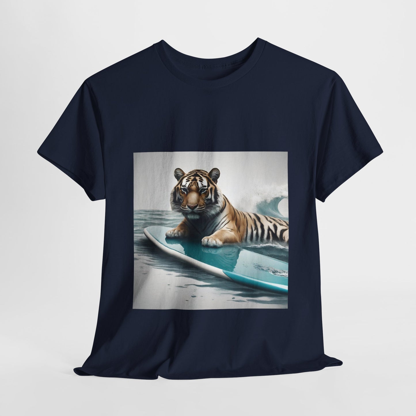 Tiger Surfing Vintage Flashlander Gym Shirt