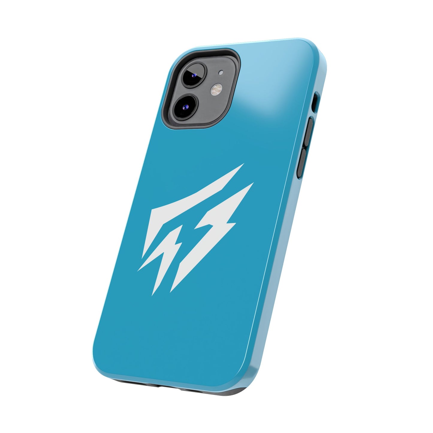 Flashlander Thunders Tough Phone Cases for all Iphone and Samsung Galaxy Blue Aqua Turquoise