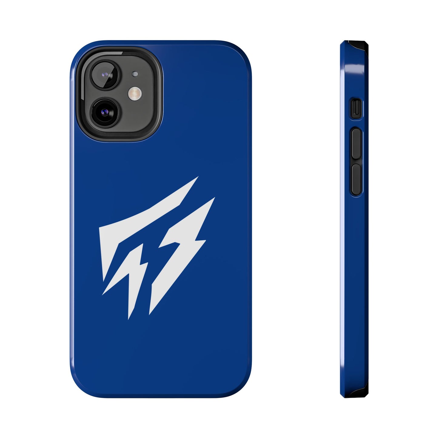 Flashlander Thunders Tough Phone Cases for all Iphone and Samsung Galaxy Dark Blue